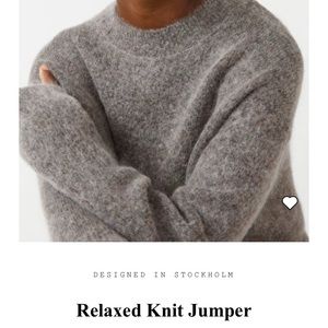 NWT &other stories wool and mohair sweater